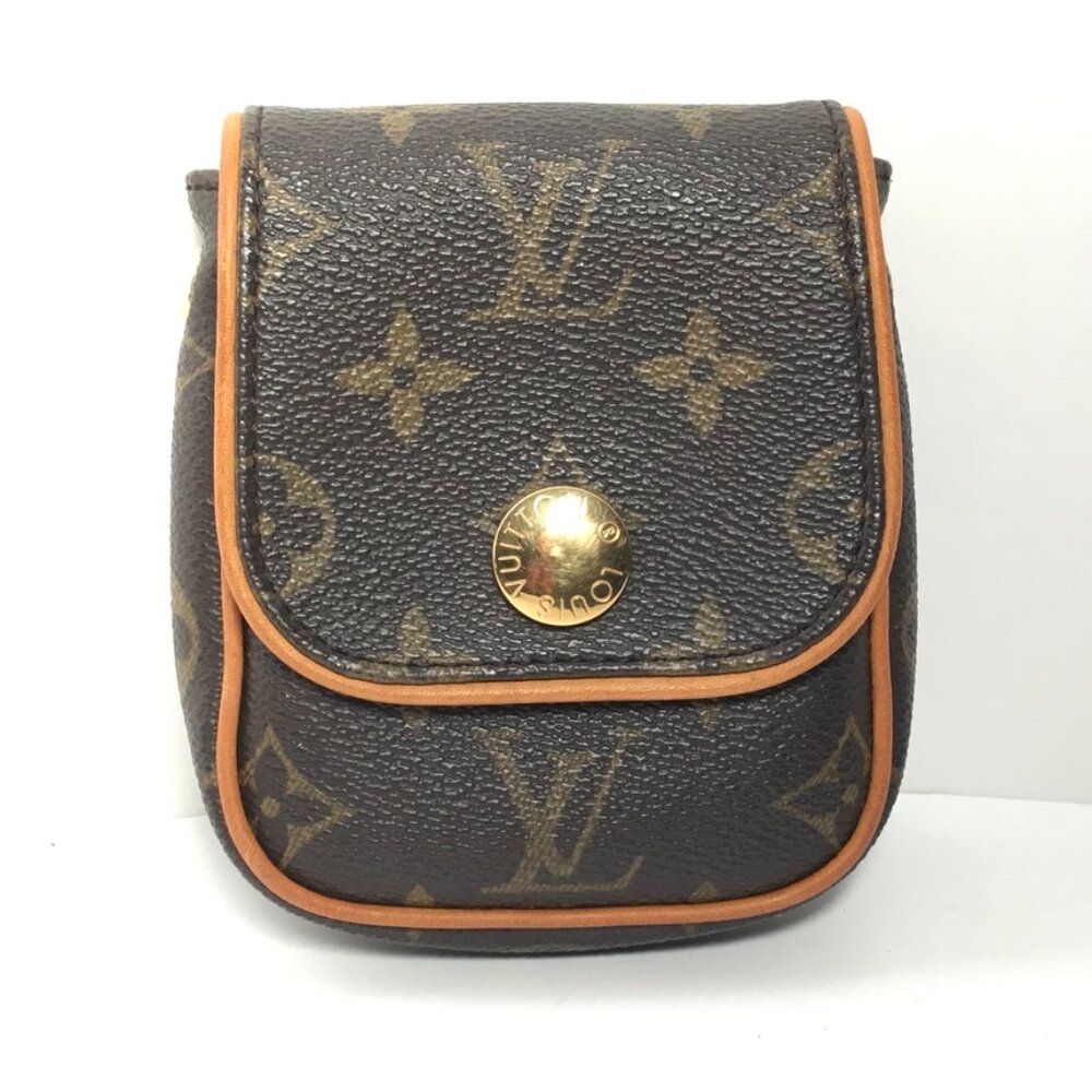 Authentic Louis Vuitton Monogram Pochette Cancun Shoulder Bag M60018
